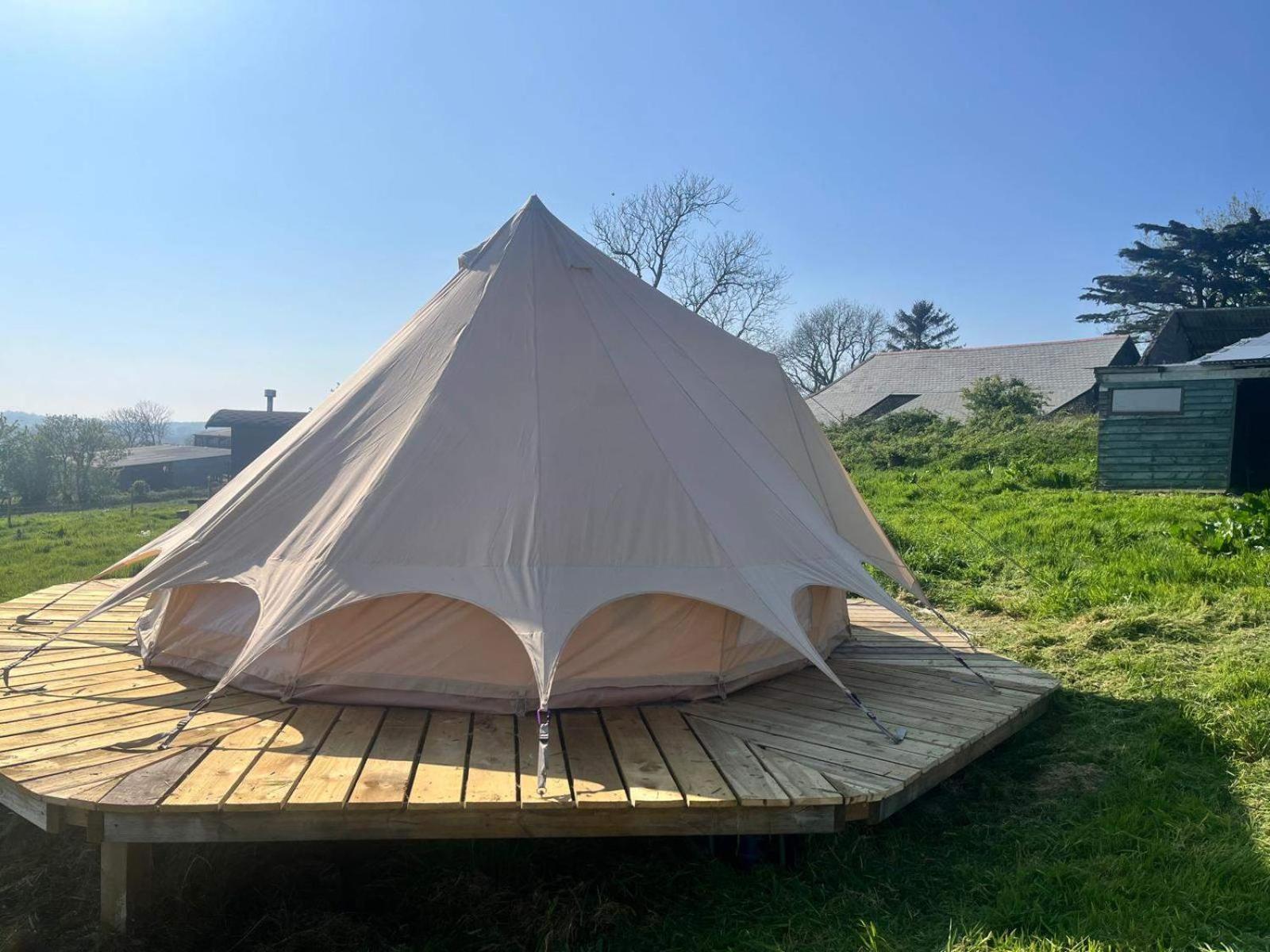 Immaculate Bell Tent Retreat North Devon Bideford Ngoại thất bức ảnh