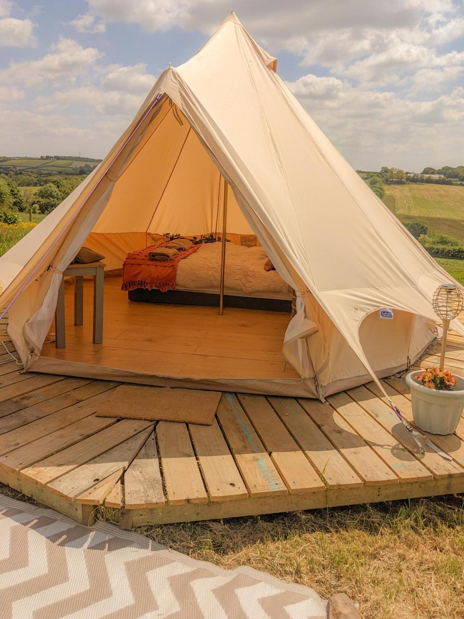 Immaculate Bell Tent Retreat North Devon Bideford Ngoại thất bức ảnh