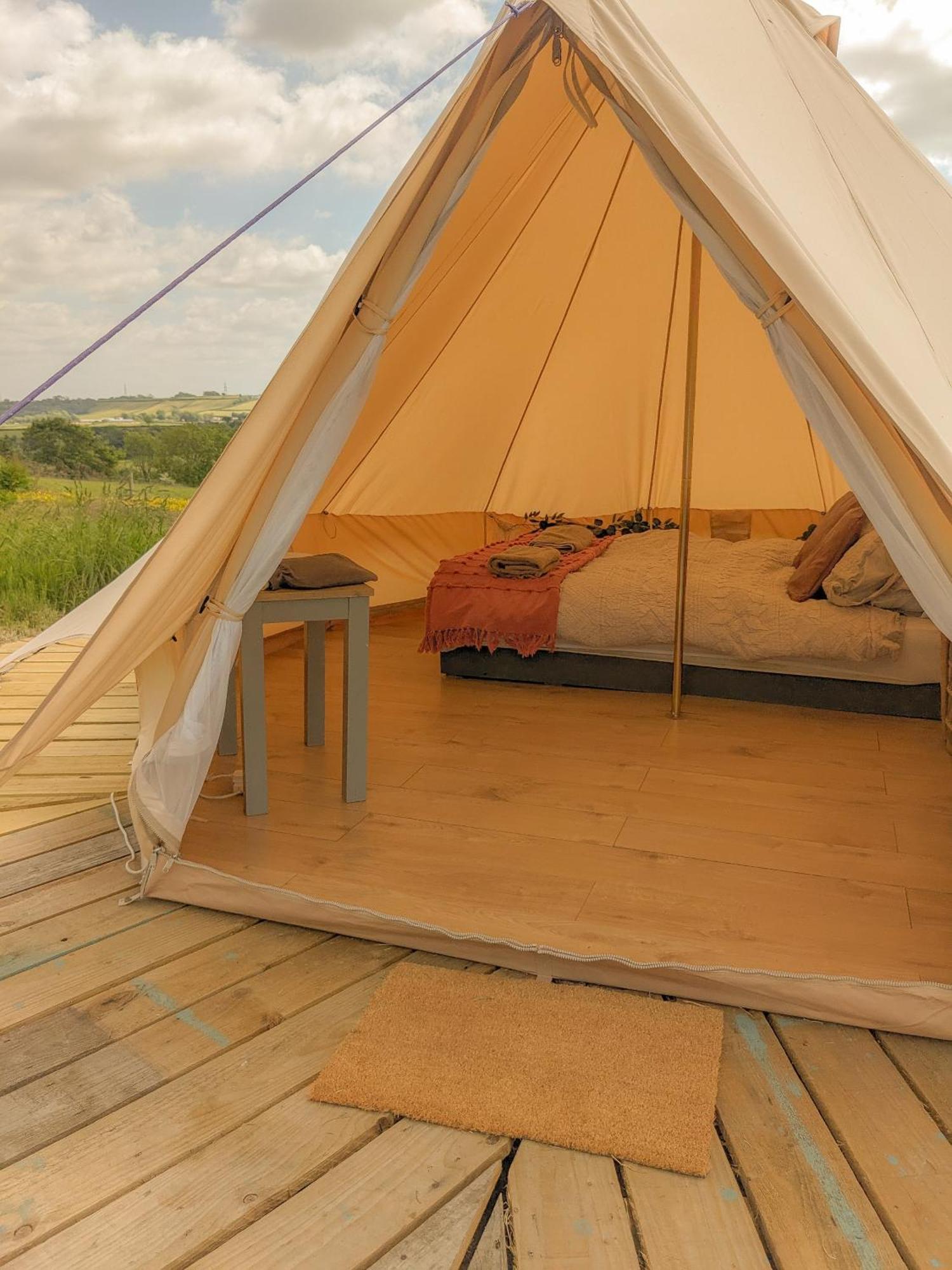 Immaculate Bell Tent Retreat North Devon Bideford Ngoại thất bức ảnh